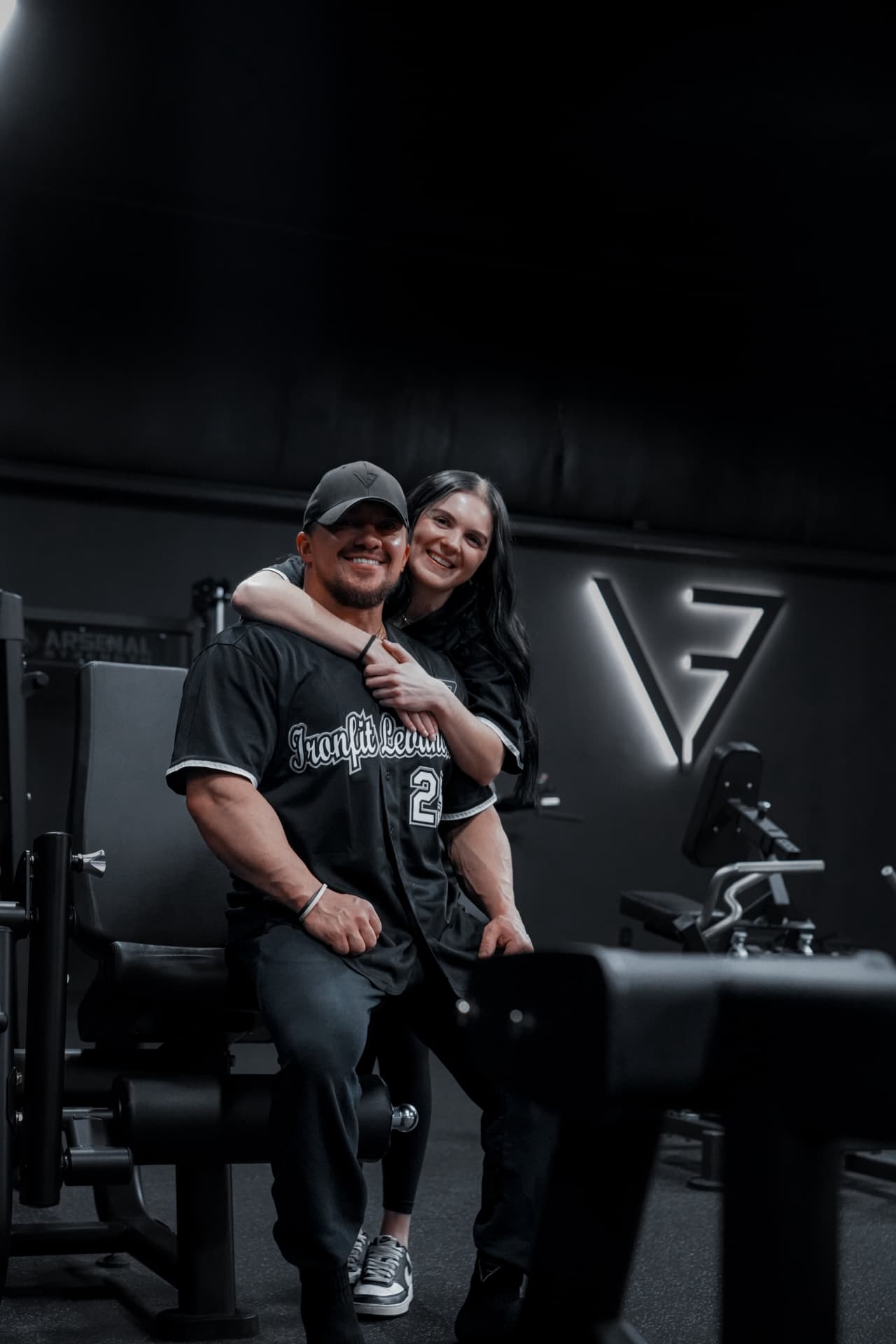Kiera and Patrick Neumiller together at IronFit