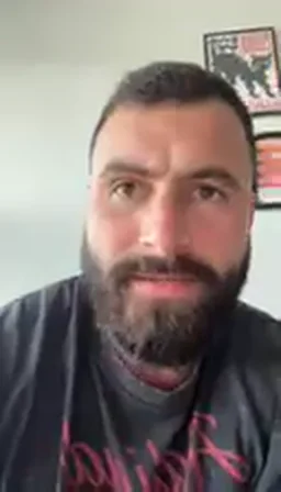 Tyler speaking to camera